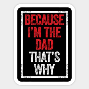 Dad Daddy Father Father's Day Sticker